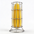 Cocutensqq Juego de 2 soportes para mazorcas de acero inoxidable, color amarilloSearching on Google...